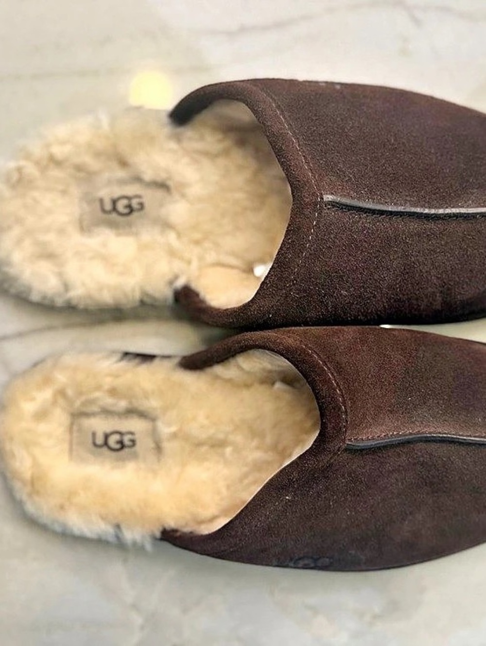 UGG Scuff Slippers Brown